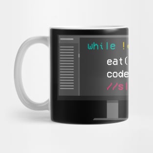 Eat Code Sleep Coder Software Engineer App Developer Mug